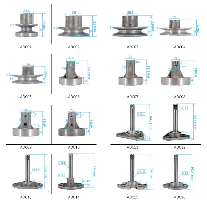 Washing Machine Axis Aluminium Wholesale