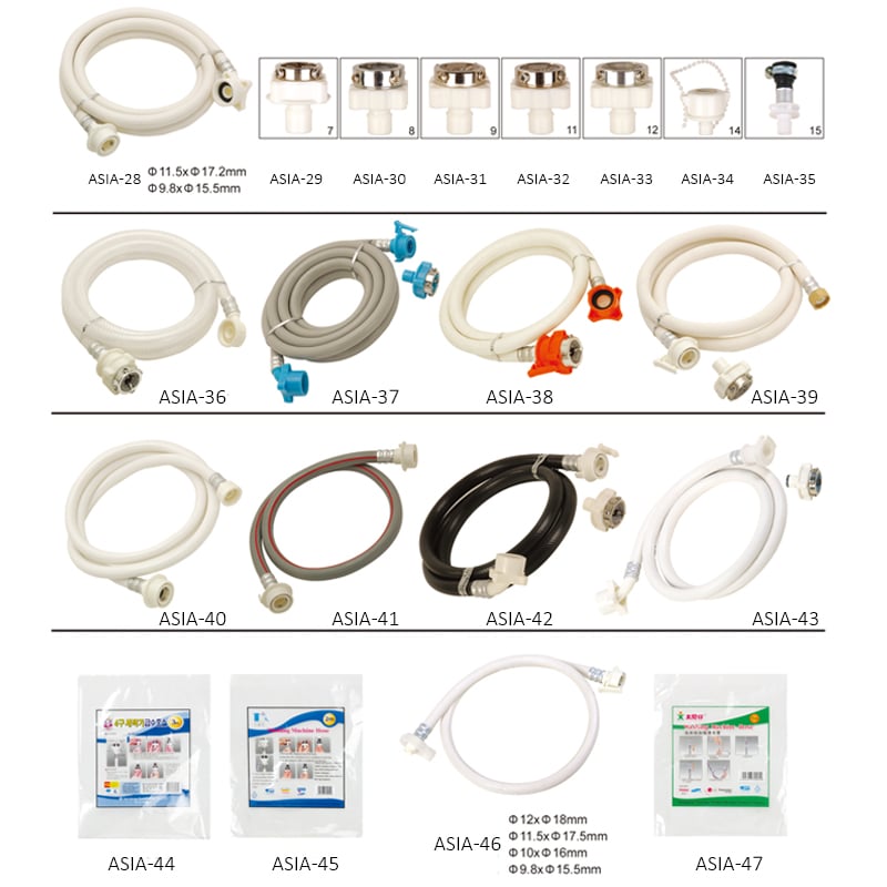 Washing Machine Inlet Hose 1m/1.5m/2m/2.5m/3m Wholesale