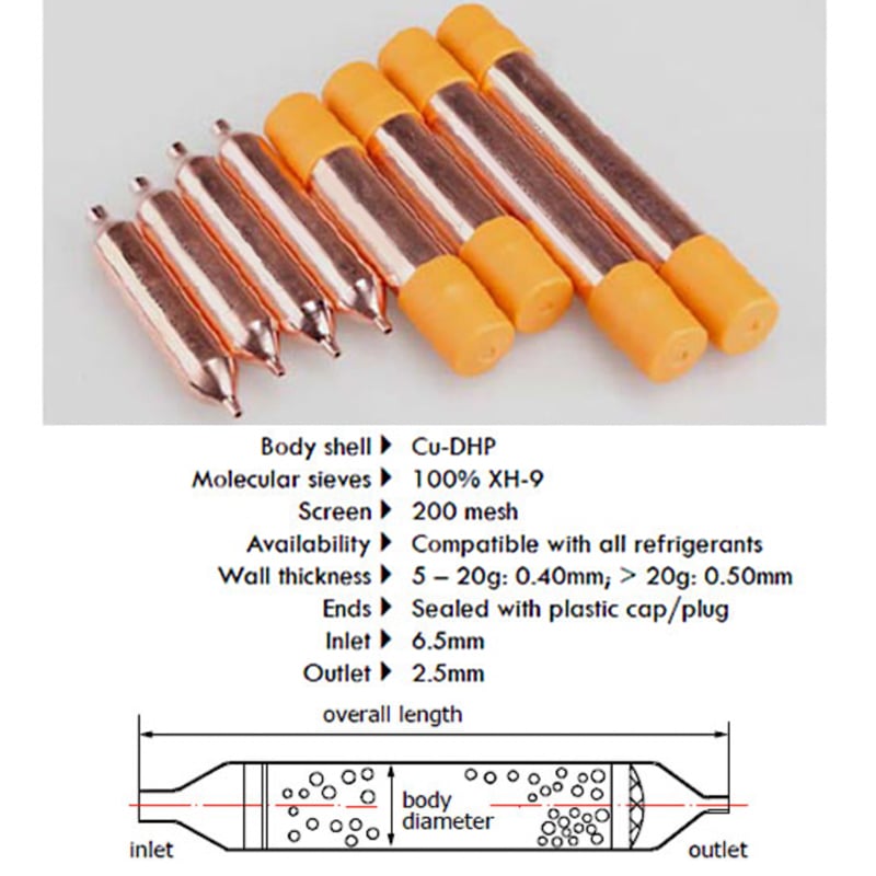 Refrigerator Filter Drier Wholesale