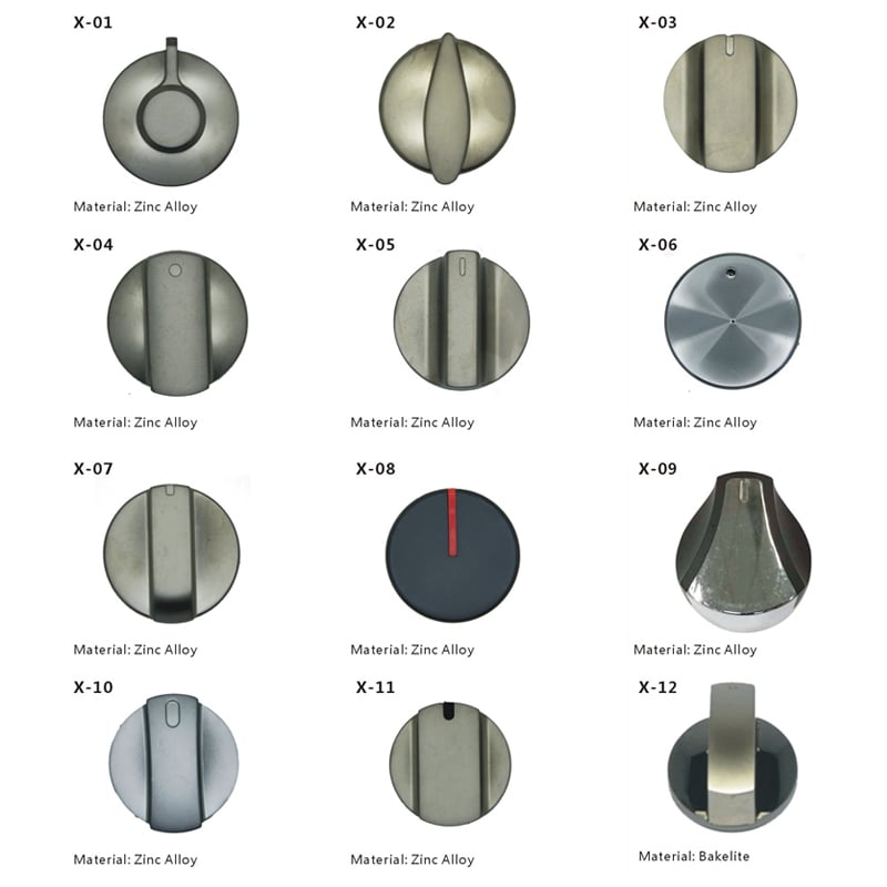 Oven Knob Abs/Bakelite/Zinc Alloy Wholesale