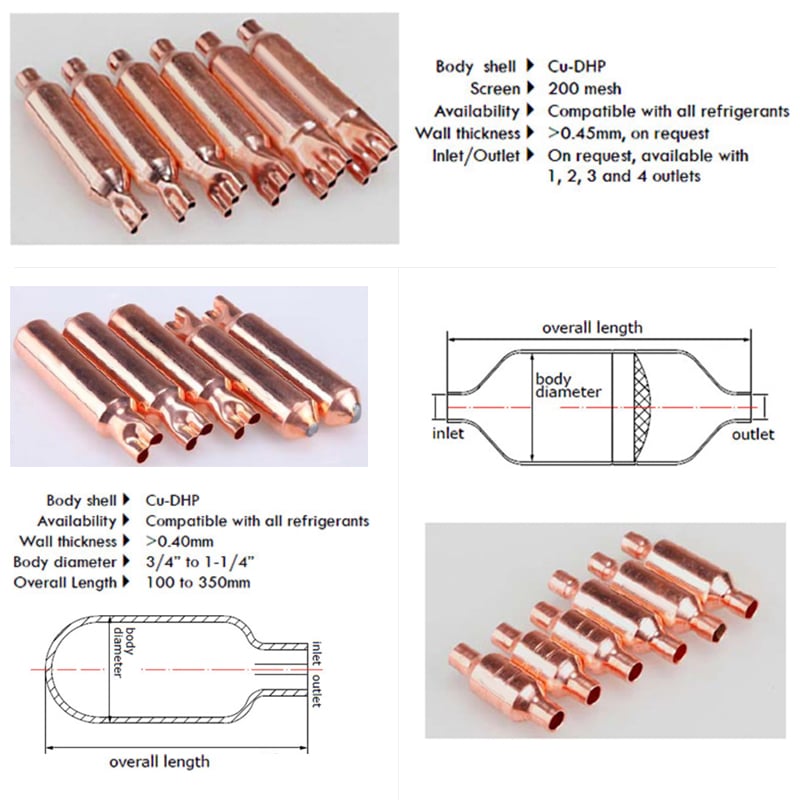 Refrigerator Filter Drier Wholesale