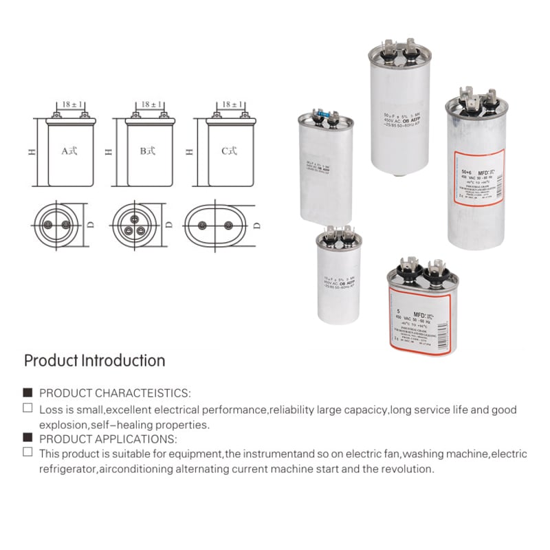 Capacitor CBB65 Wholesale