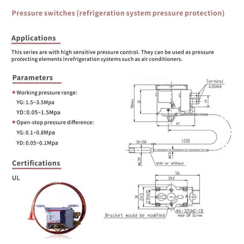 Refrigerator Thermostat Wholesale