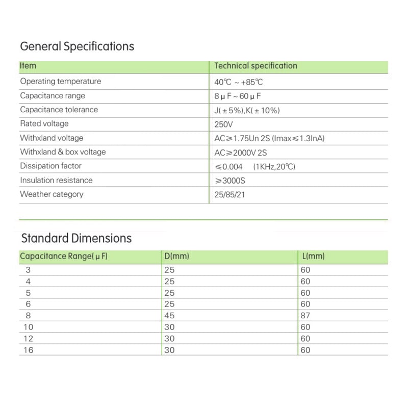 Capacitor CBB80 Wholesale