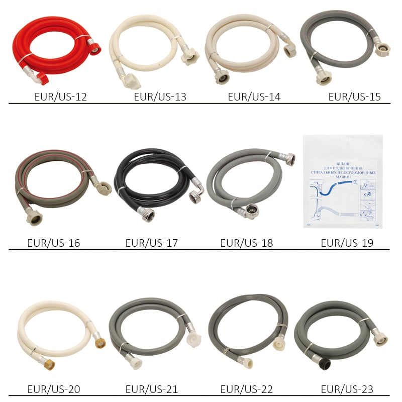 Washing Machine Inlet Hose 1m/1.5m/2m/2.5m/3m Wholesale